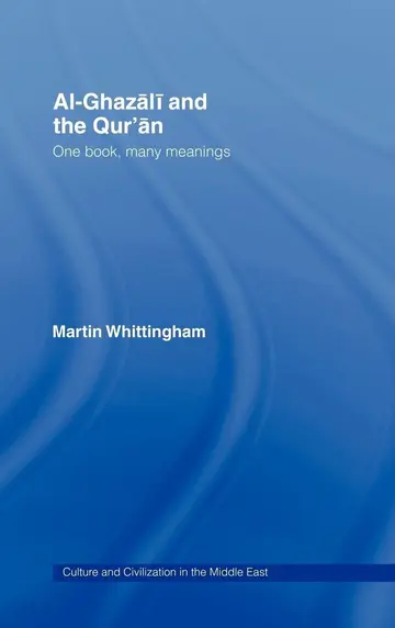 Cover of Al-ghazali and the Qur'an