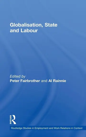 Cover of Globalisation State and Labour (hb 2006)