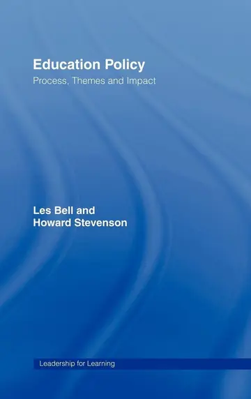 Cover of Education Policy