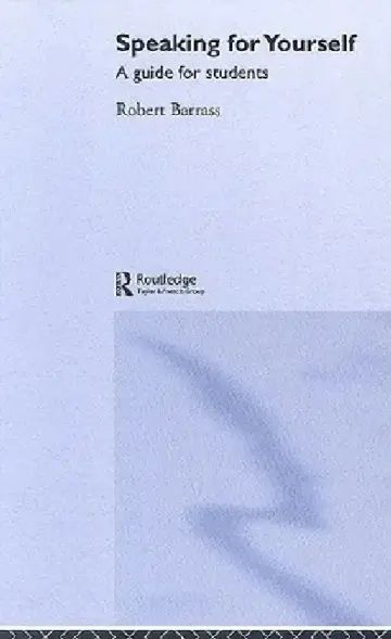 Cover of Speaking for Yourself