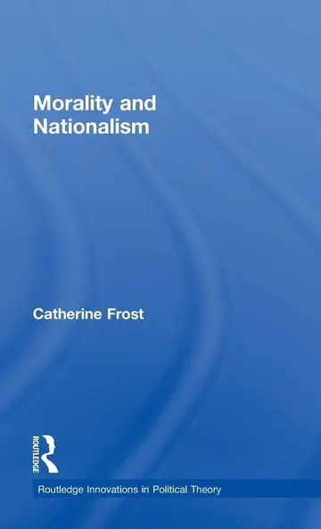Cover of Morality and Nationalism