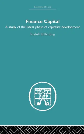 Cover of Finance Capital