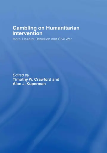 Cover of Gambling on Humanitarian Intervention