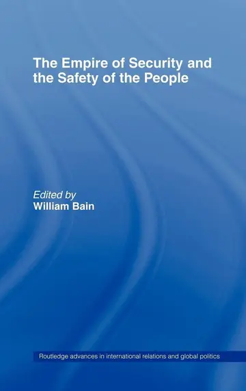Cover of The Empire of Security and the Safety of the People