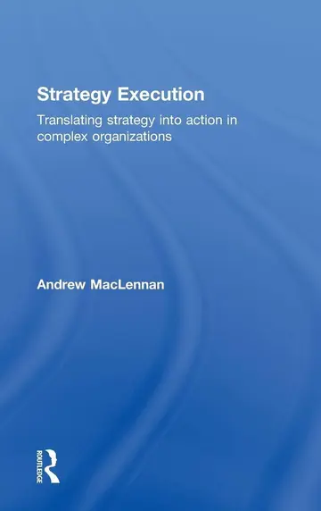Cover of Strategy Execution