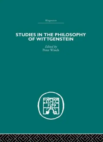 Cover of Studies in the Philosophy of Wittgenstein