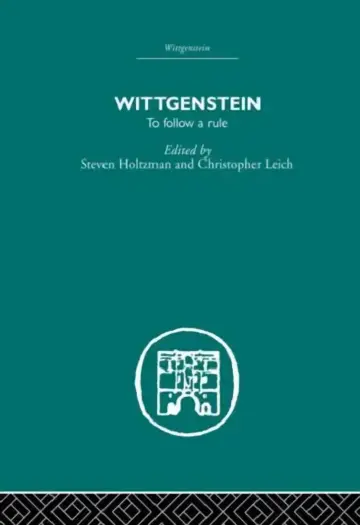 Cover of Wittgenstein