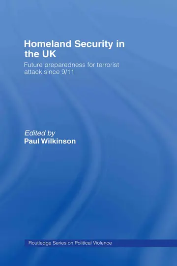 Cover of Homeland Security in the UK