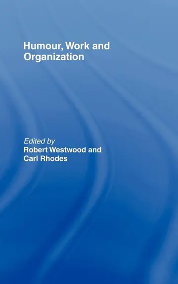 Cover of Humour, Work and Organization