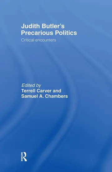 Cover of Judith Butler's Precarious Politics