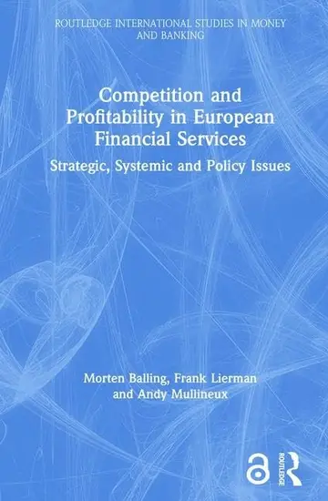 Cover of Competition and Profitability in European Financial Services