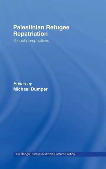 Cover of Palestinian Refugee Repatriation