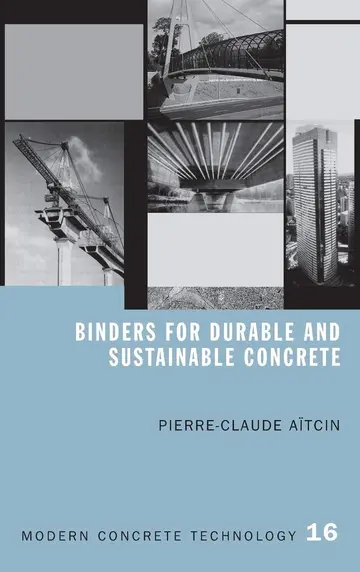Cover of Binders for Durable and Sustainable Concrete