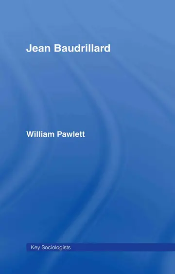 Cover of Jean Baudrillard