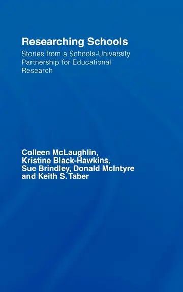 Cover of Researching Schools