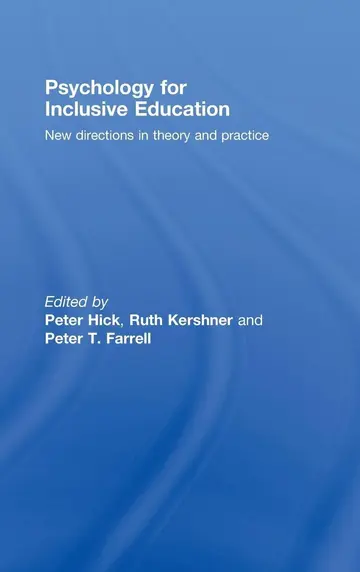 Cover of Psychology for Inclusive Education