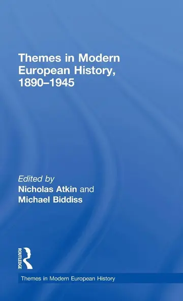 Cover of Themes in Modern European History, 1890-1945