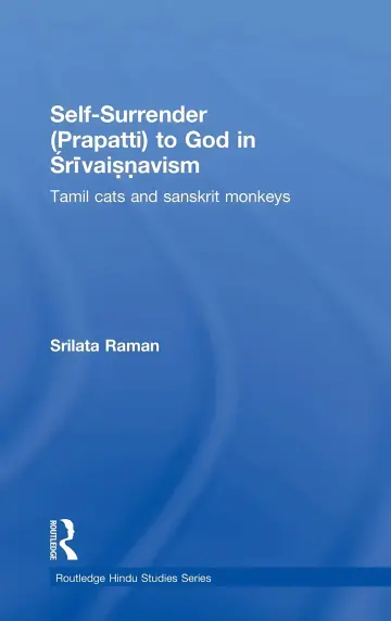 Cover of Self-surrender Prapatti to God in Shrivaishnavism