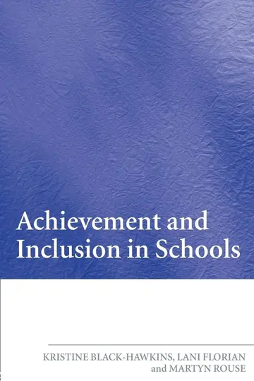 Cover of Achievement and Inclusion in Schools