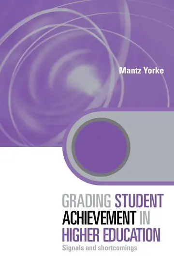 Cover of Grading Students Achievement in Higher Education