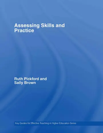 Cover of Assessing Skills and Practice