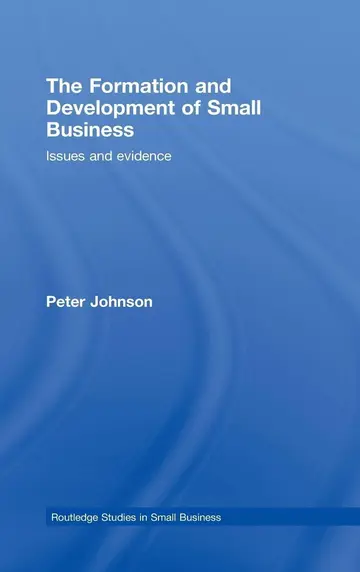Cover of The Formation and Development of Small Business