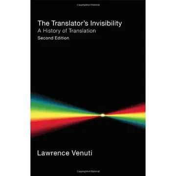 Cover of The Translator's Invisibility
