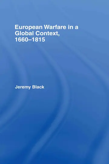 Cover of European Warfare in a Global Context 1660-1815