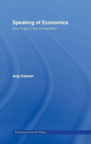 Cover of Speaking of Economics