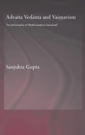 Cover of Advaita Vedanta and Vaisnavism