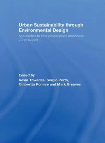 Cover of Urban Sustainability Through Environmental Design