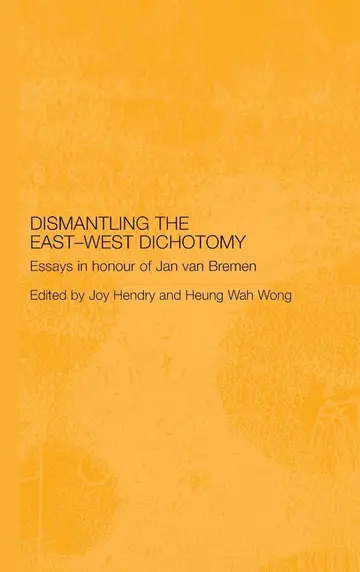 Cover of Dismantling the East-West Dichotomy