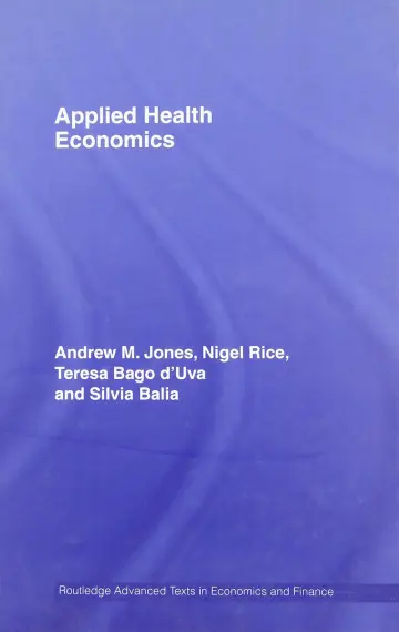 Cover of Applied Health Economics