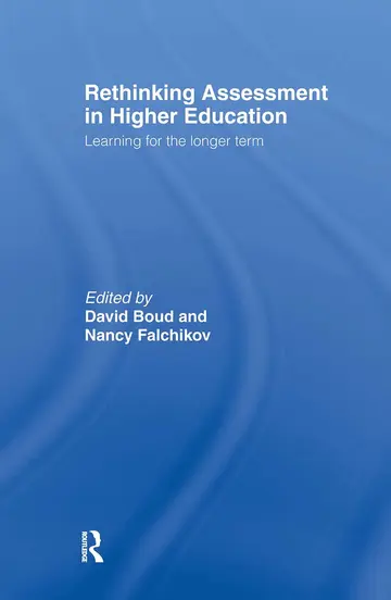 Cover of Rethinking Assessment in Higher Education