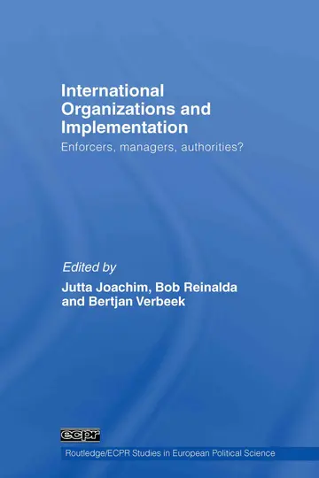 Cover of International Organizations and Implementation