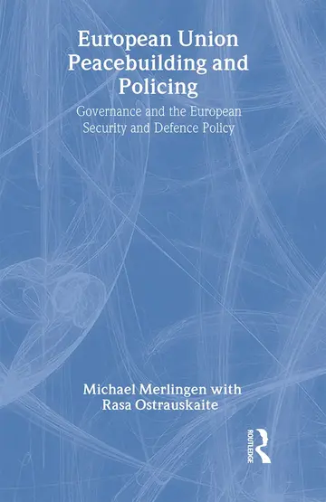Cover of European Peacebuilding and Policing