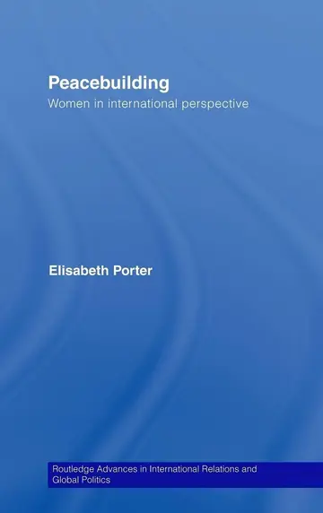 Cover of Peacebuilding