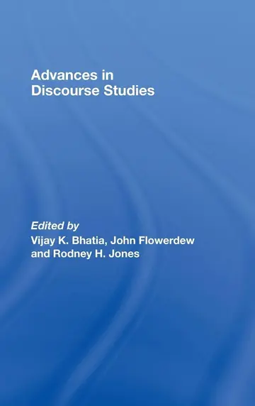 Cover of Advances in Discourse Studies
