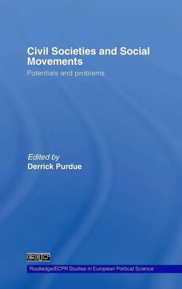 Cover of Civil Societies and Social Movements