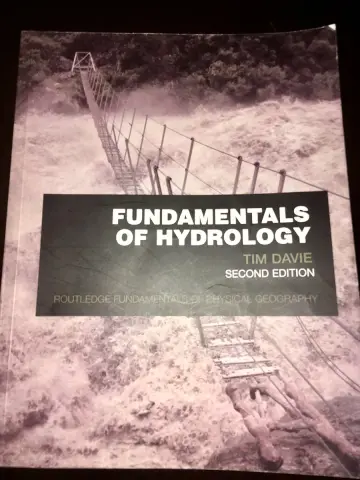 Cover of Fundamentals of Hydrology
