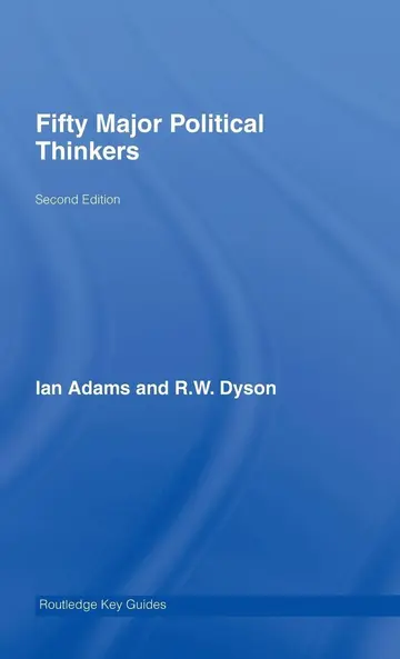 Cover of Fifty Major Political Thinkers