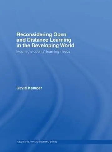 Cover of Reconsidering Open and Distance Learning in the Developing World