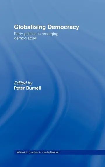 Cover of Globalising Democracy
