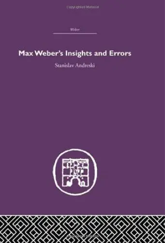 Cover of Max Weber's Insights and Errors