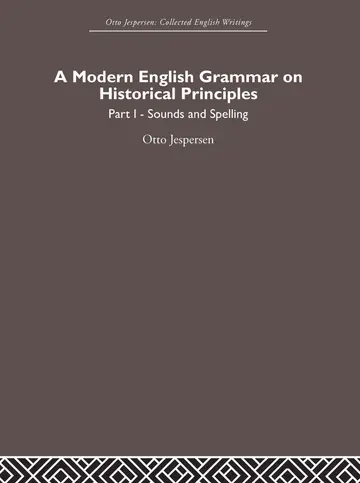 Cover of Otto Jespersen