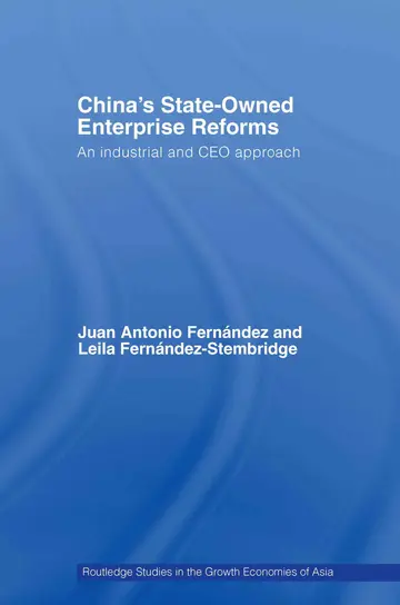 Cover of China's State-Owned Enterprise Reforms