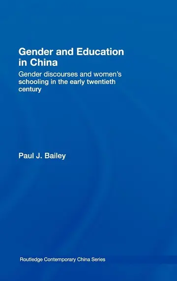 Cover of Gender and Education in China