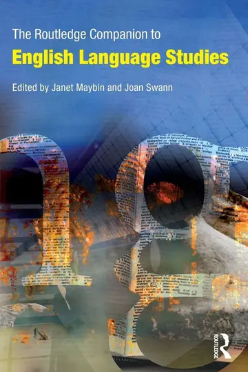 Cover of The Routledge Companion to English Language Studies