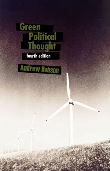 Cover of Green Political Thought