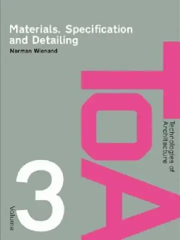 Cover of Materials, Specification and Detailing